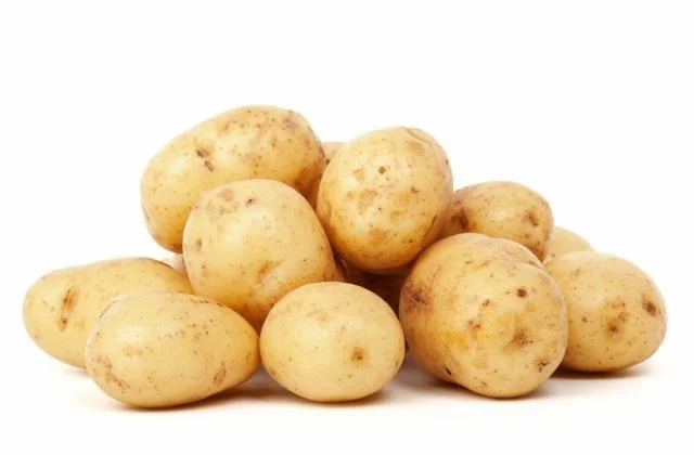 Potatoes pile