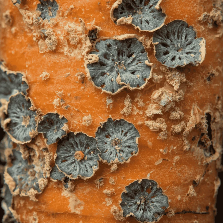 Mold on food surface