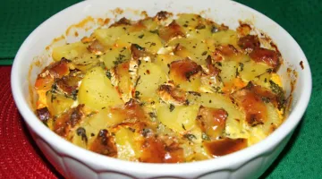 Baked potato casserole dish